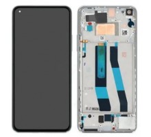 Дисплей для Xiaomi Mi 11 Lite/ Mi 11 Lite 5G (OR100% РАМ) (серебристый)