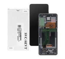 Дисплей для Samsung S20 Plus/ SM-G985/ SM-G986 (SP OR100% РАМ) (серый)