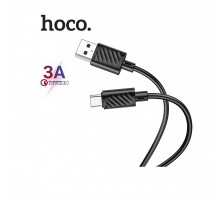 Кабель USB - Type-C HOCO X88/ 3.0А/ 1M (черный)