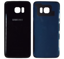 Задняя крышка для Samsung S7 Edge/ SM-G935 (LOGO) (черный)