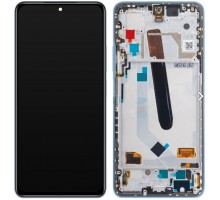Дисплей для Xiaomi Poco F3 (IPS РАМ) (синий)