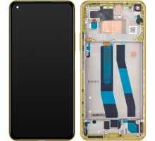 Дисплей для Xiaomi Mi 11 Lite NE 5G (OR100% PAM+скан отпеч) (желтый)