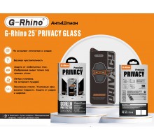 Защитное стекло для iPhone XR/ 11 (G-RHINO) ПАК (АНТИШПИОН)