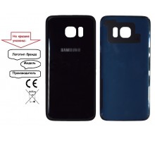 Задняя крышка для Samsung S7 Edge/ SM-G935 (CE) (черный)