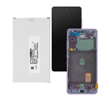 Дисплей для Samsung S20 FE/ SM-G780 (SP OR100% РАМ) (лавандовый)