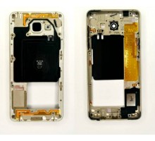 Рамка дисплея для Samsung A5 2016/ SM-A510 (OR100% СНЯТ) (золотистый)