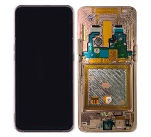 Дисплей для Samsung A80/ SM-A805 (SP OR100% РАМ) (золотистый)