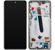 Дисплей для Xiaomi Poco F3 (IPS РАМ) (белый)