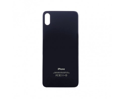 Задняя крышка для iPhone XS MAX (CE) (черный) - замена от 30 минут!