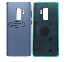 Задняя крышка для Samsung S9/ SM-G960 (LOGO) (синий)
