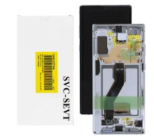 Дисплей для Samsung Note 10/ SM-N970 (SP OR100% РАМ) (серебристый)