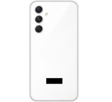 Задняя крышка для Samsung A54 5G/ SM-A546 (со стеклом камеры) (LOGO) (белый)
