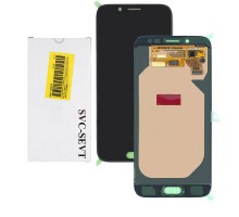 Дисплей для Samsung J7/ SM-J730 (SP OR100%) (черный)