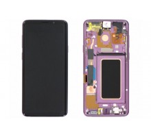 Дисплей для Samsung S9 Plus/ SM-G965 (SP OR100% РАМ) (фиолетовый)