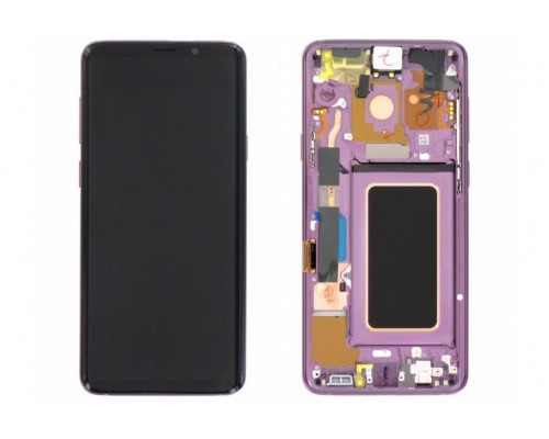 Дисплей для Samsung S9 Plus/ SM-G965 (SP OR100% РАМ) (фиолетовый) - замена от 30 минут!