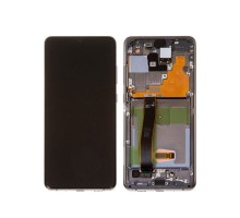 Дисплей для Samsung S20 Ultra/ SM-G988 (SP OR100% РАМ) (серый)