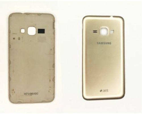 Задняя крышка для Samsung J1 2016/ SM-J120 (OR100% СНЯТ) (золотистый) - замена от 30 минут!