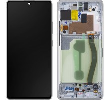 Дисплей для Samsung S10 Lite/ SM-G770 (SP OR100% РАМ) (белый)