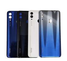 Задняя крышка для Huawei Honor 10 Lite (LOGO) (со стеклом камеры) (синий)