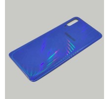 Задняя крышка для Samsung A70 2019/ SM-A705 (LOGO) (синий)