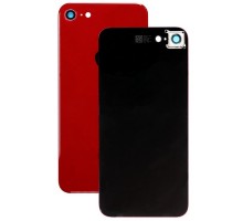 Задняя крышка для iPhone 8 (со стеклом камеры) (CE) (красный)