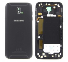 Задняя крышка для Samsung J5/ SM-J530 (со стеклом камеры) (OR) (черный)