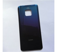 Задняя крышка для Huawei Mate 20 (LOGO) (со стеклом камеры) (черный)