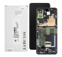 Дисплей для Samsung S20 Ultra/ SM-G988 (SP OR100% РАМ) (черный)
