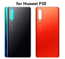 Задняя крышка для Huawei P30 (LOGO) (черный)