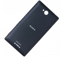 Задняя крышка для Sony Xperia C2305/ C2304/ S39H (черный)