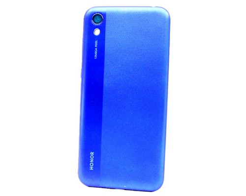 Задняя крышка для Huawei Honor 8S (LOGO) (со стеклом камеры) (синий) - замена от 30 минут!